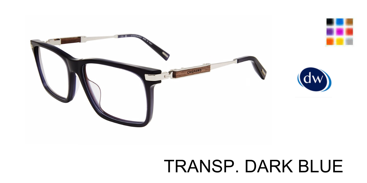 TRANSP. DARK BLUE      Chopard VCH364 Eyeglasses