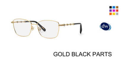 GOLD BLACK PARTS        Chopard VCHG65S Eyeglasses