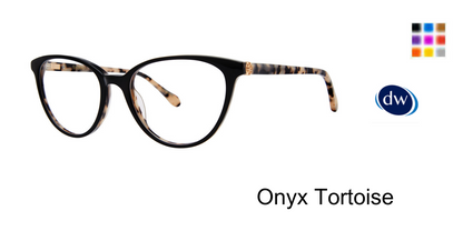Onyx Tortoise    Lilly Pulitzer Mazie Eyeglasses