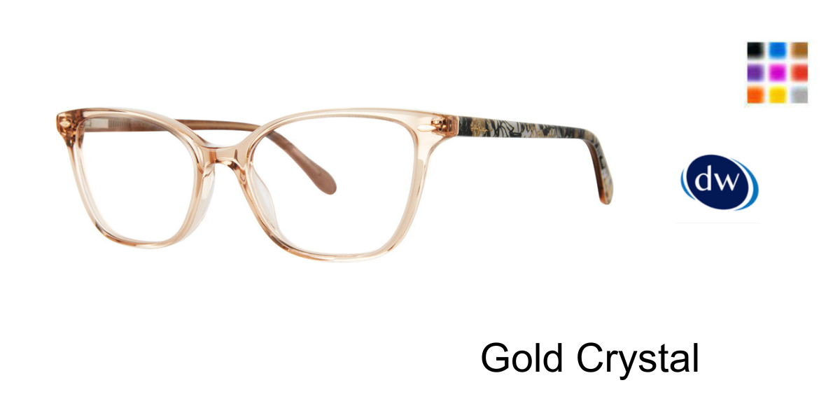 Gold Crystal       Lilly Pulitzer Braunwyn Eyeglasses