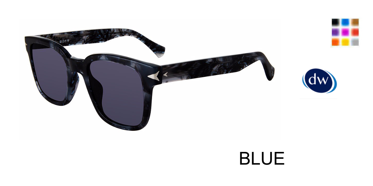 BLUE     JOHN VARVATOS SUN SJV564 Sunglasses