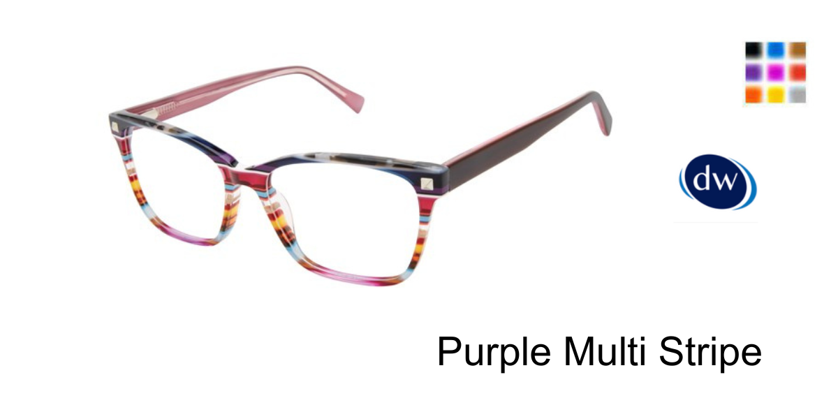 Purple Multi Stripe