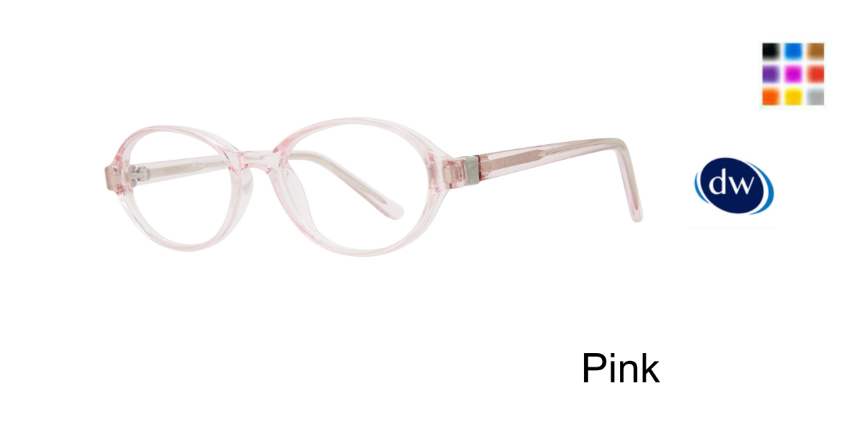 Pink Affordable Designs Mindy Eyeglasses