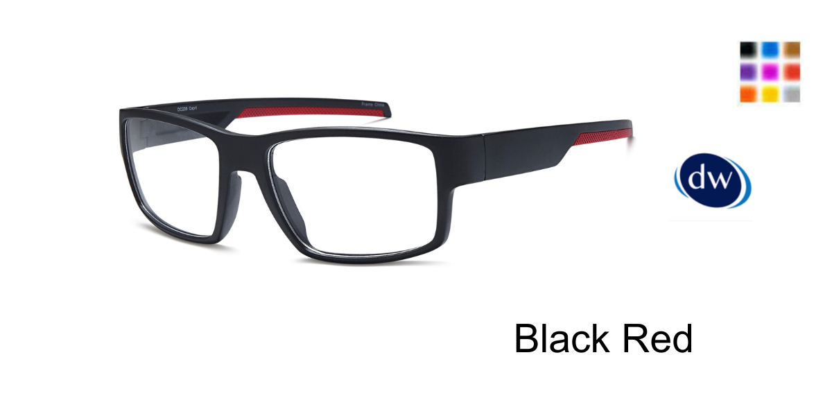 DC 235 Black Red