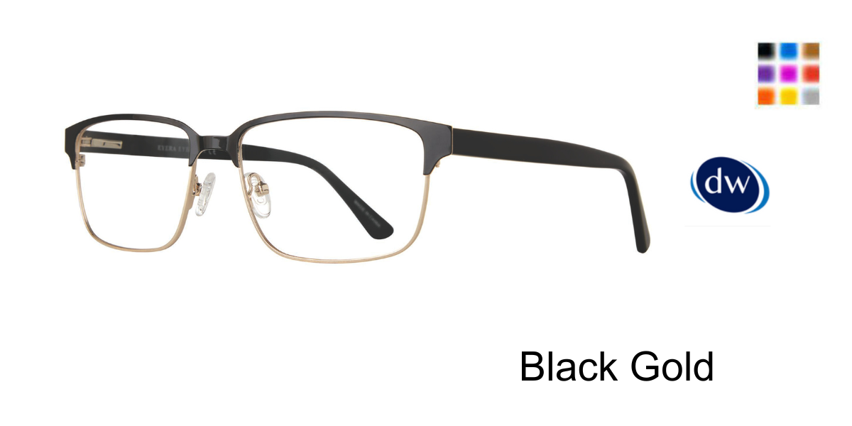 Black Gold              Eyera Thurston Eyeglasses