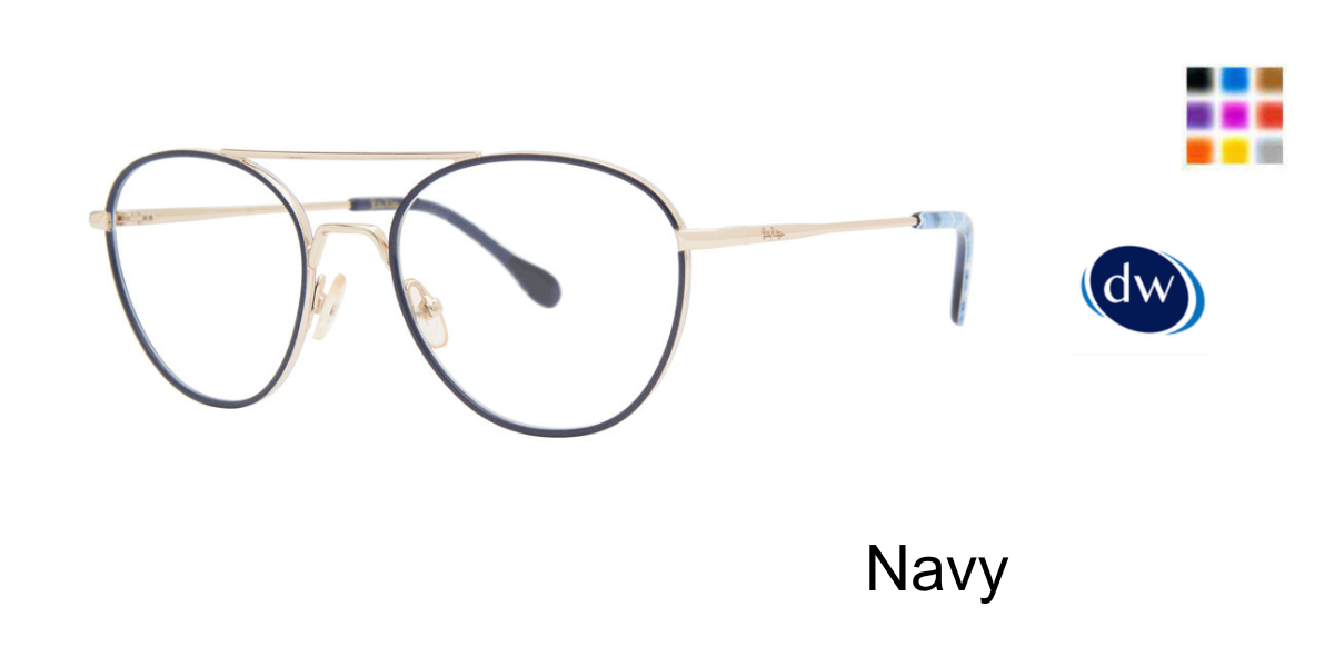 Navy      Lilly Pulitzer Tremont Eyeglasses