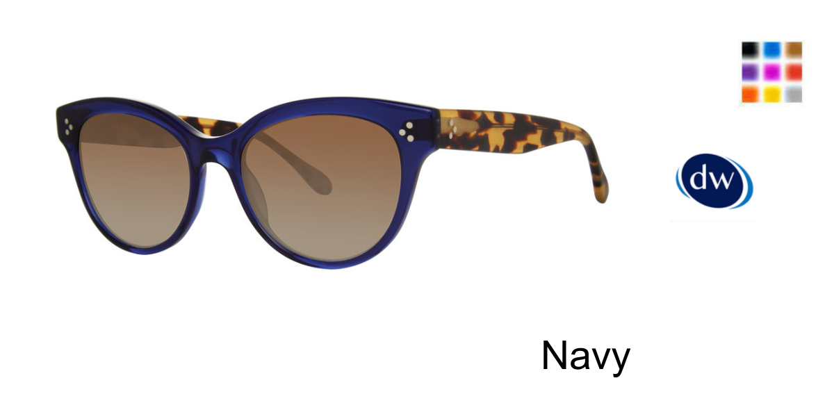 Navy       Lilly Pulitzer Marsala Sunglasses