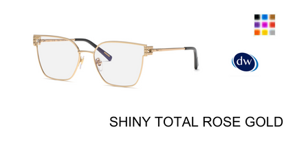 SHINY TOTAL ROSE GOLD        Chopard VCHL58M Eyeglasses
