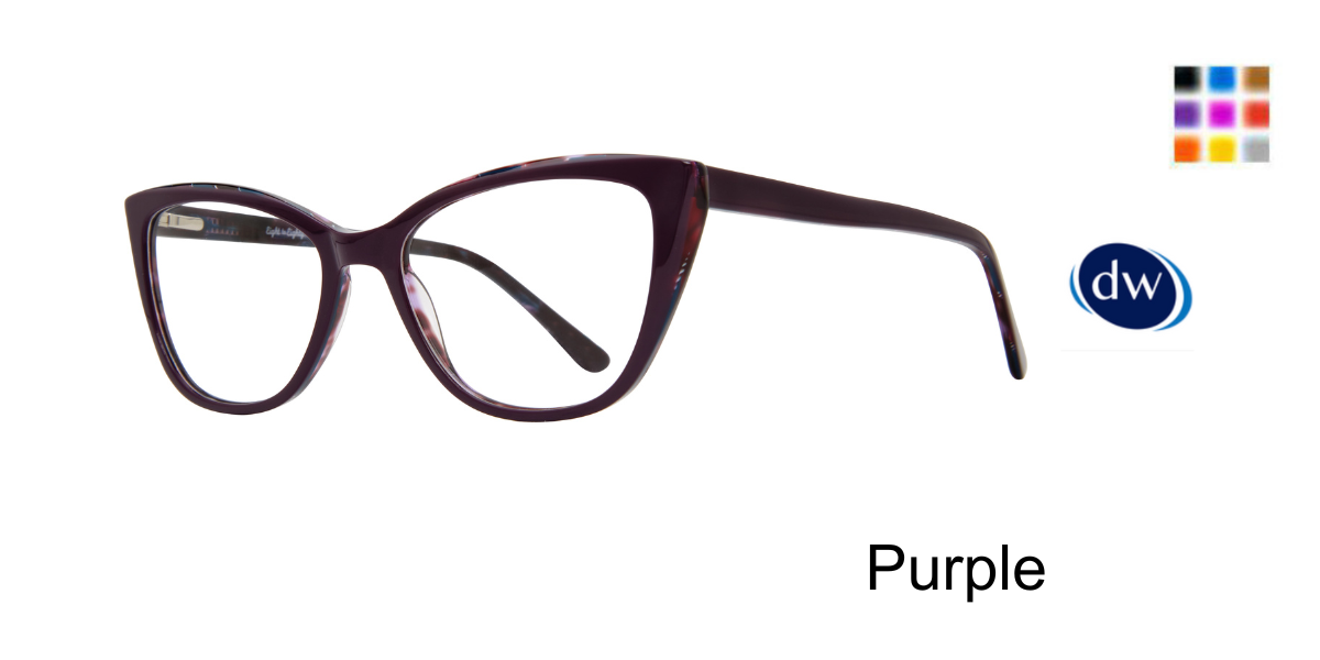 Purple            Eight to Eighty Gala Eyeglasses