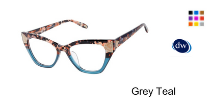 Grey Teal               VICTOR GLEMAUD X TURA VGO039 Eyeglasses