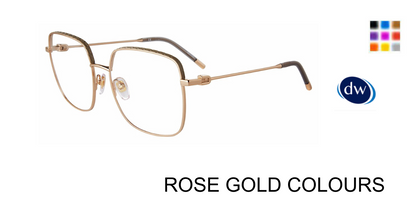 ROSE GOLD COLOURS Furla VFU638 Eyeglasses