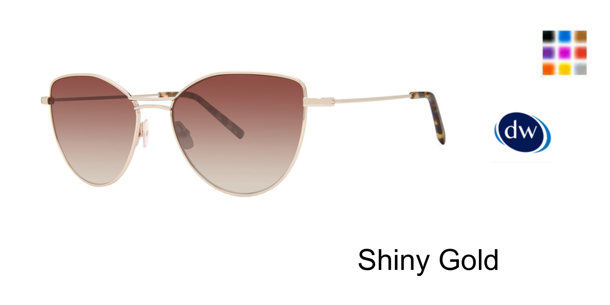Shiny Gold       Vera Wang V602 Sunglasses