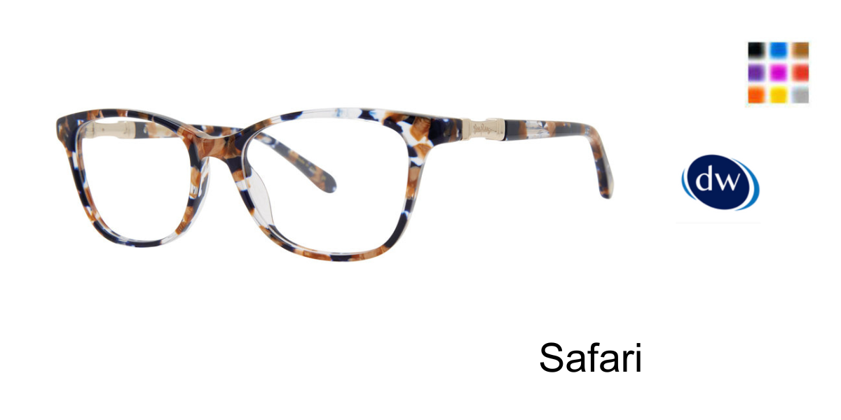 Safari     Lilly Pulitzer Willow Eyeglasses
