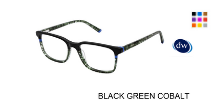 BLACK GREEN COBALT Superflex Kids SFK-308