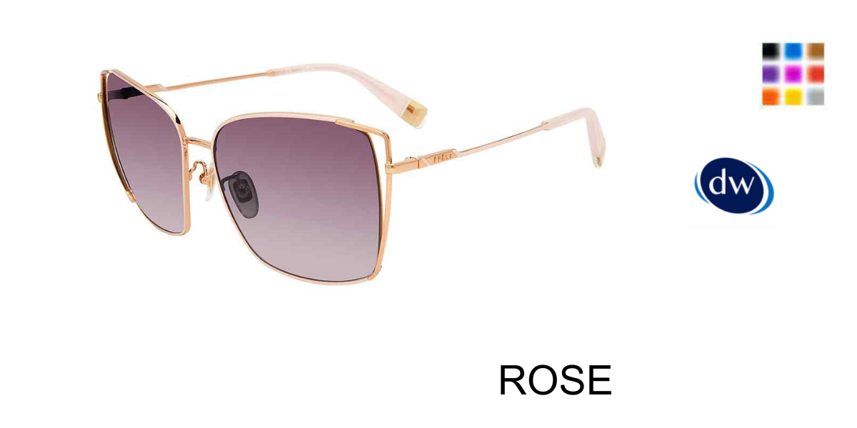 ROSE Furla SFU600 Sunglasses