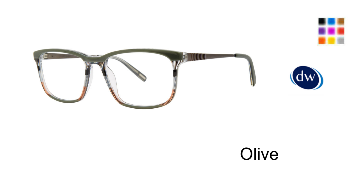 Olive         Jhane Barnes Spectra Eyeglasses
