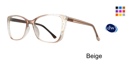 Beige     Affordable Designs Buffy Eyeglasses