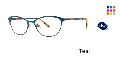 Teal       Lilly Pulitzer Sutton Eyeglasses