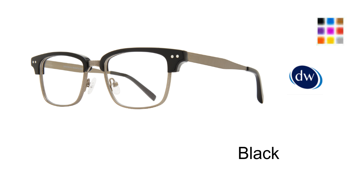 Black        Brooklyn Heights Brad Eyeglasses