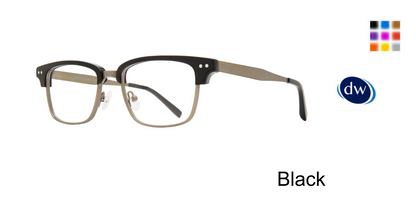 Black        Brooklyn Heights Brad Eyeglasses