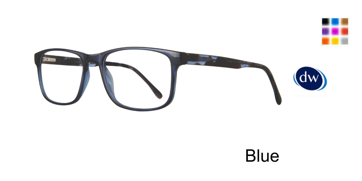 Blue          Eight to Eighty Otto Eyeglasses