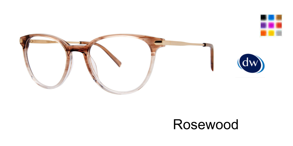 Rosewood      Vera Wang V716 Eyeglasses