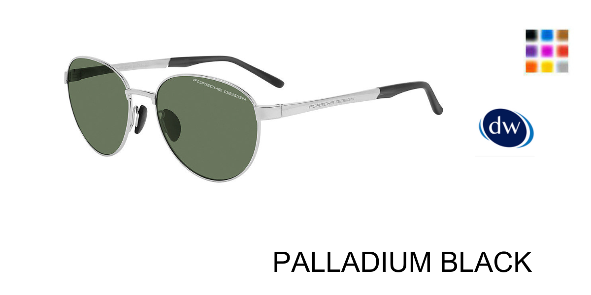 PALLADIUM BLACK PORSCHE DESIGN P8985 Sunglasses