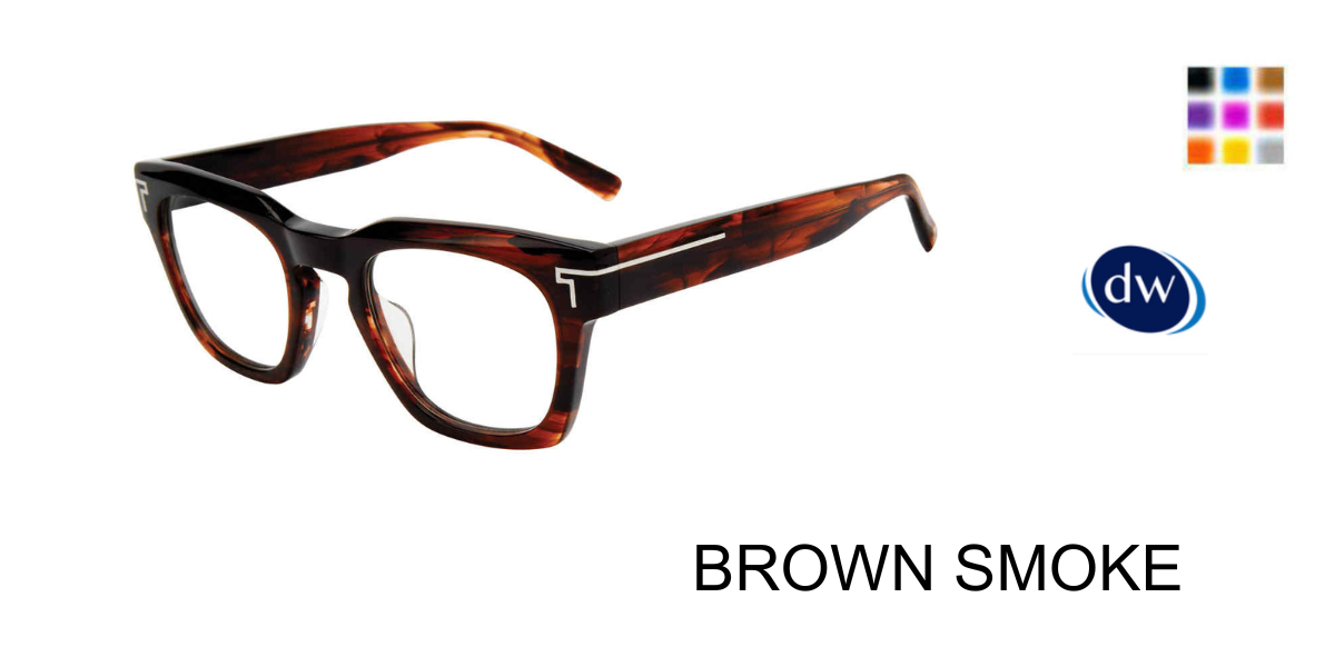 BROWN SMOKE        TUMI OPTICAL VTU533 Eyeglasses