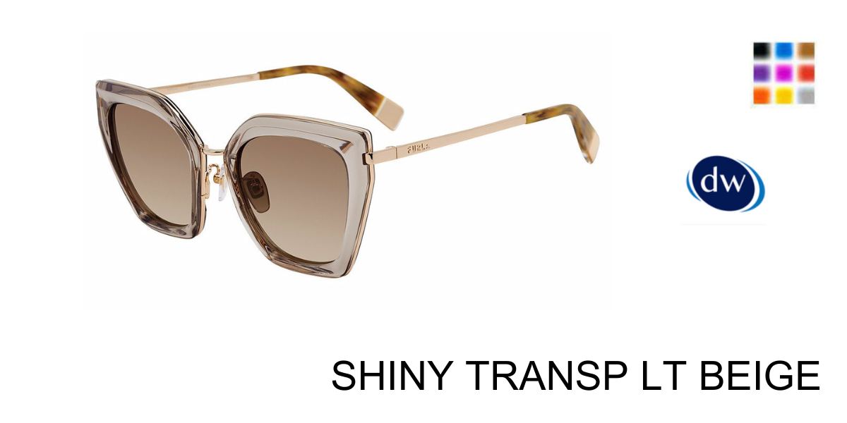 SHINY TRANSP LT BEIGE Furla SFU821 Sunglasses