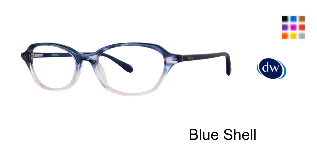 Blue Shell       Lilly Pulitzer Lizzi Eyeglasses