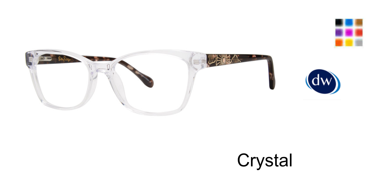 Crystal      Lilly Pulitzer Martingale Eyeglasses