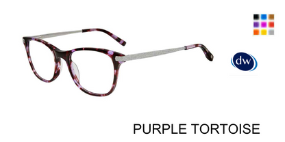 PURPLE TORTOISE Jones New York J238 Eyeglasses