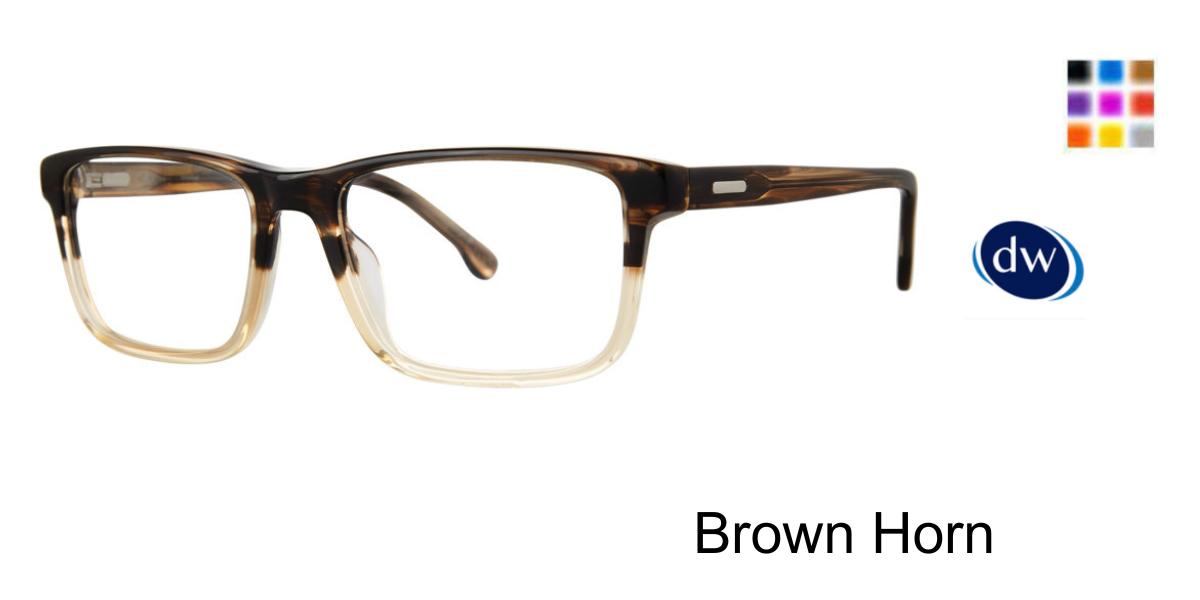 Brown Horn        Elliott Ives Arrowleaf Eyeglasses