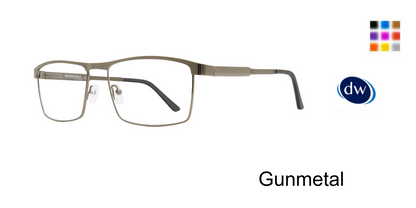 Gunmetal         Affordable Designs Joel Eyeglasses