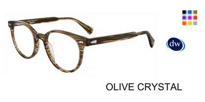 OLIVE CRYSTAL   John Varvatos VJV434 Eyeglasses