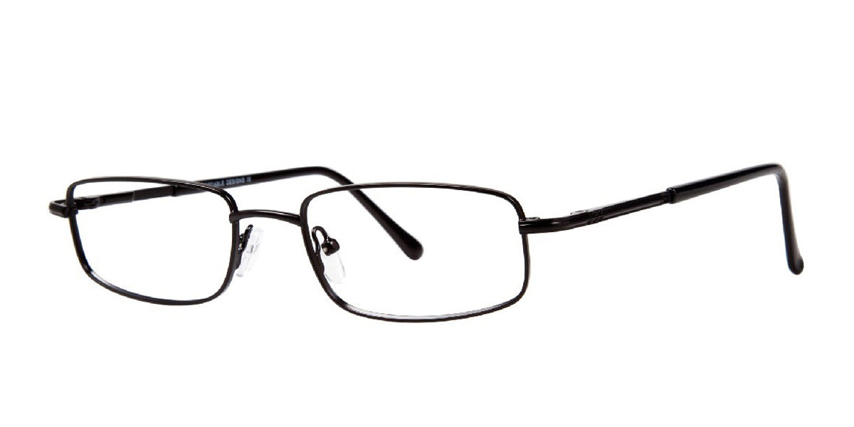 Matte Black Affordable Designs Tom Eyeglasses.