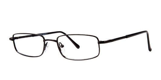 Matte Black Affordable Designs Tom Eyeglasses.