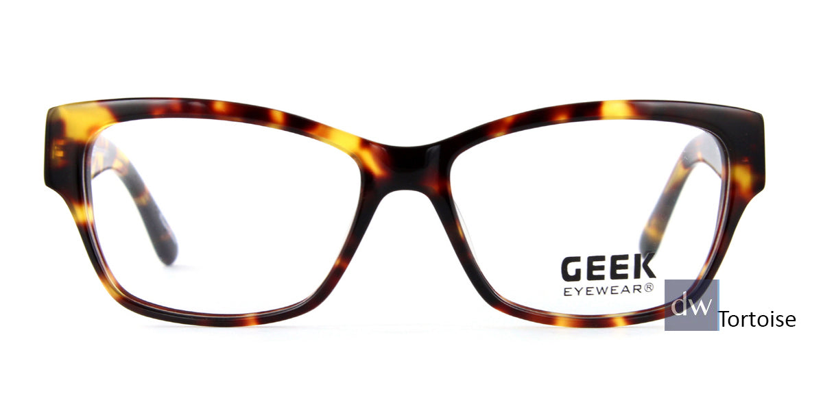 Tortoise GEEK Fancy Cat Eyeglasses