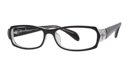 Black Affordable Designs Tre Babe Eyeglasses.