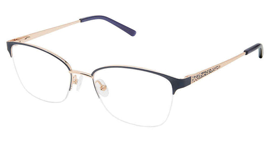 Navy Rose Gold