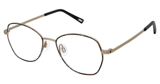 Brown Speck Kliik Denmark K-707 Eyeglasses - Teenager