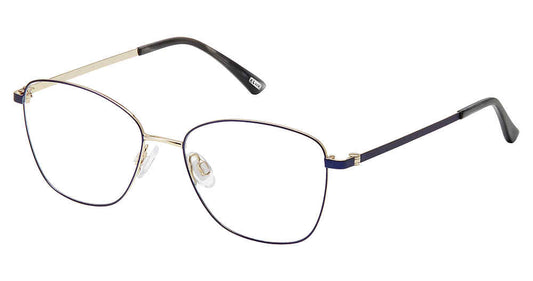 Purple Gold Kliik Denmark K-721 Eyeglasses - Teenager