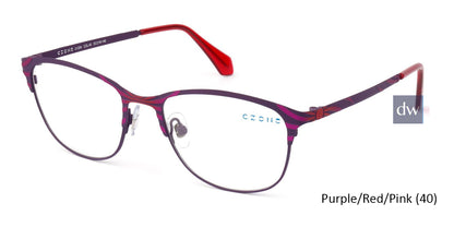 Purple/Red/Pink (40) C-Zone U1204 Eyeglasses