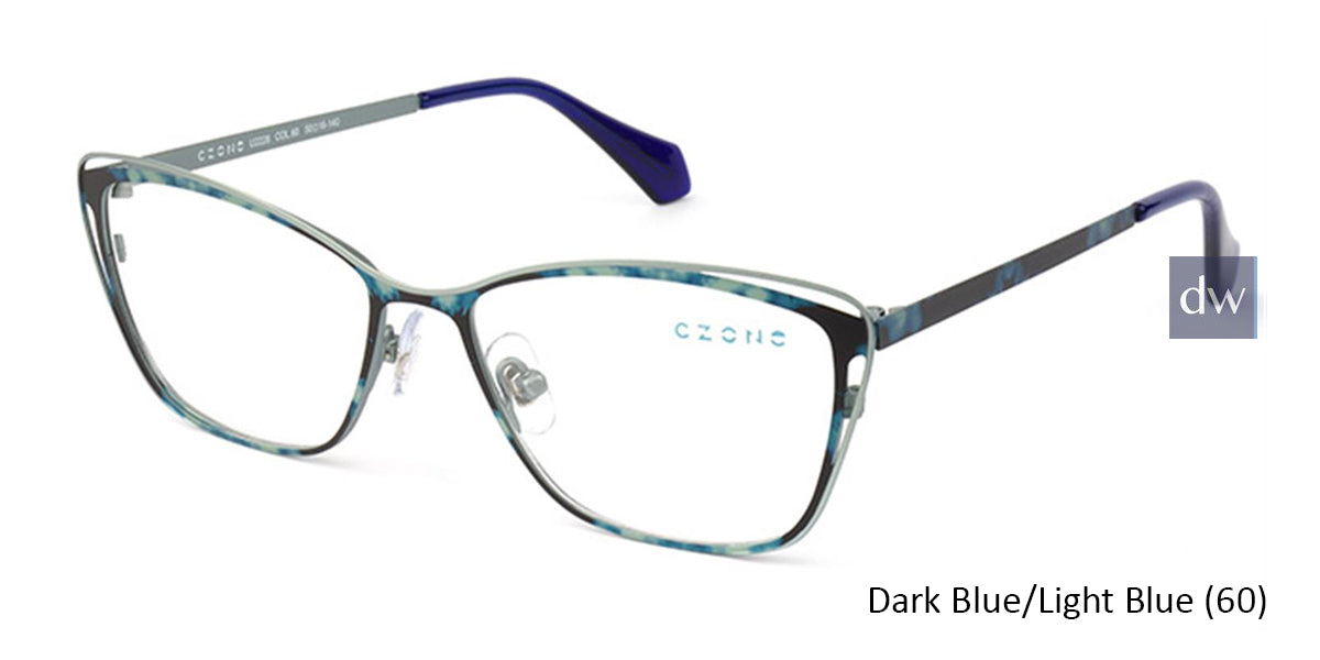 Dark Blue/Light Blue (60) C-Zone U2228 Eyeglasses
