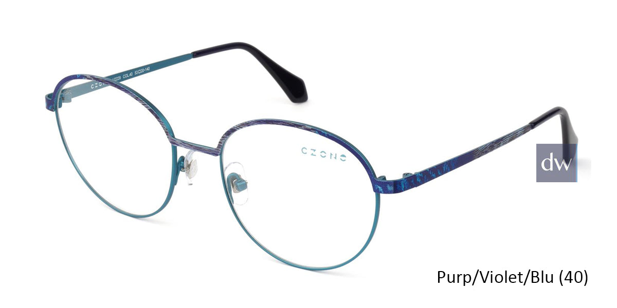 Purp/Violet/Blu C-Zone U2229 Eyeglasses