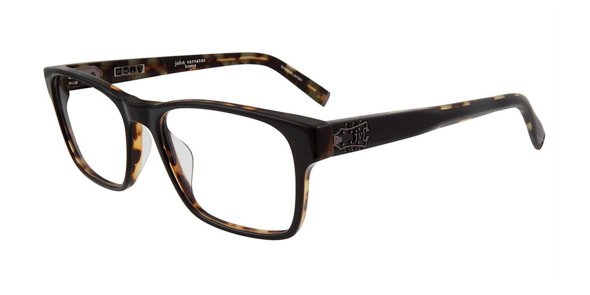 Black/Tortoise John Varvatos V409 Eyeglasses.