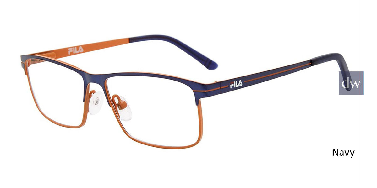Navy Fila VFI152 Eyeglasses