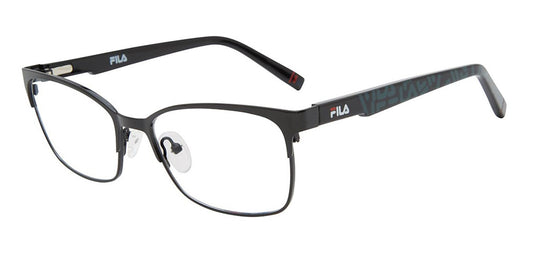 Black Fila VFI176 Eyeglasses