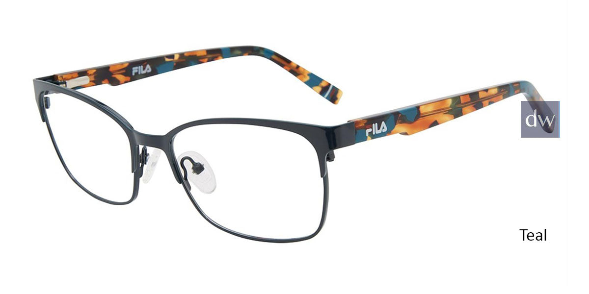Teal Fila VFI176 Eyeglasses