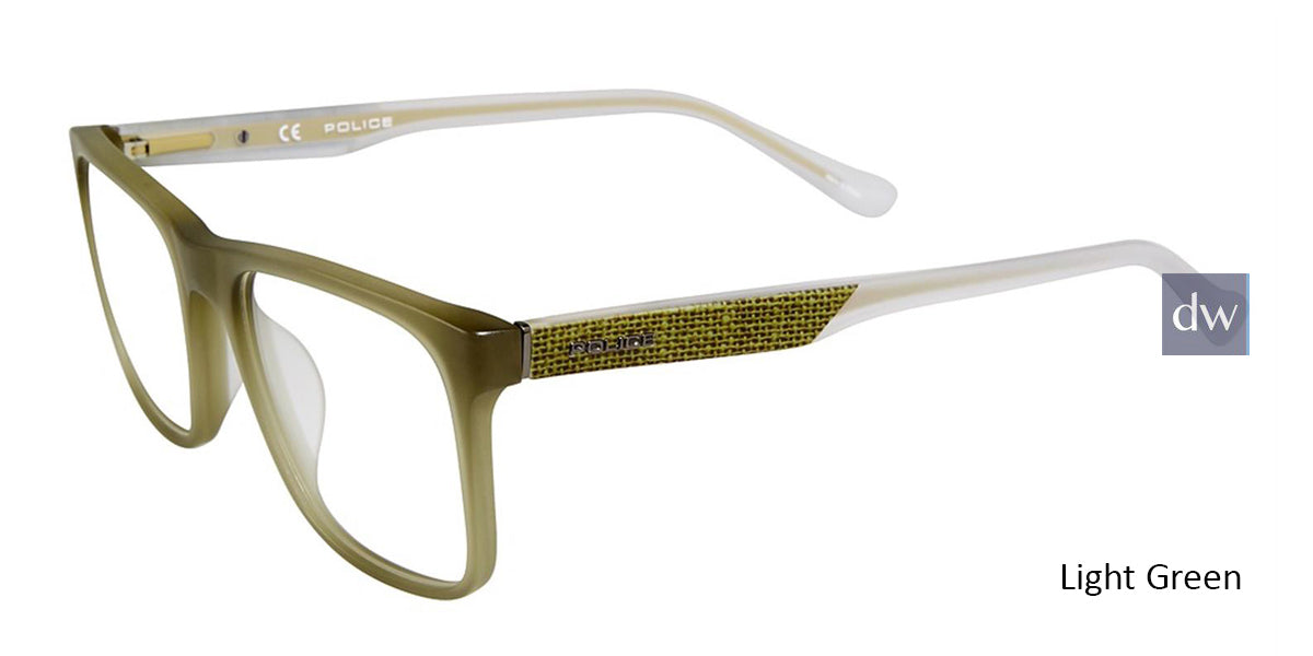 Light Green Police VPL252 Eyeglasses.